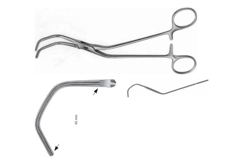 ДІТРІХ АТРАВМАТ. АОРТ. ЗАТИСКАЧ 210MM
